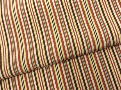 平和屋着物▽上質な小紋 単衣 縞 正絹 逸品 AABB2049fy