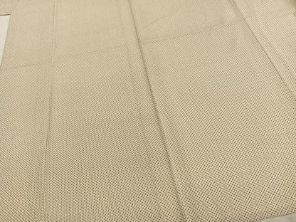 平和屋着物▽本塩沢 単衣 蚊絣 正絹 逸品 AABB2063fy