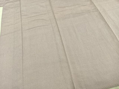 平和屋着物▽本塩沢 単衣 蚊絣 正絹 逸品 AABB2065fy