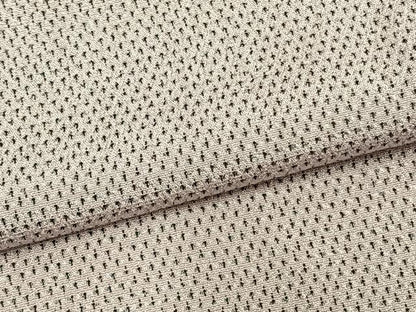平和屋着物▽本塩沢 単衣 蚊絣 正絹 逸品 AABB2065fy