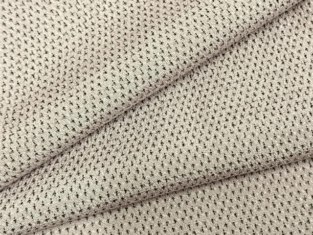 平和屋着物▽本塩沢 単衣 蚊絣 正絹 逸品 AABB2065fy