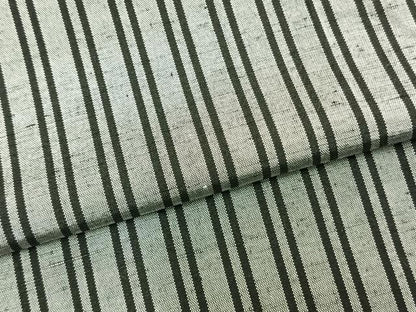 平和屋着物▽上質な紬 単衣 縞 正絹 逸品 未使用 AABB2070fy