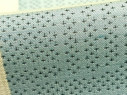 平和屋着物▽上質な紬 単衣 市松文様 正絹 逸品 AABB2083fy