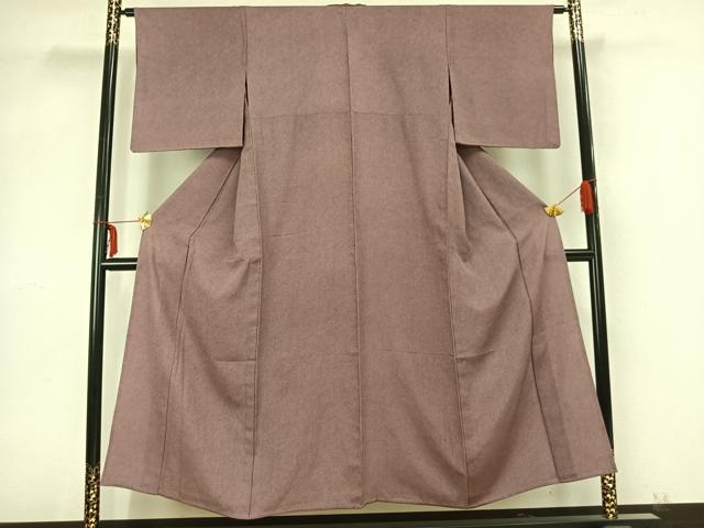 平和屋着物▽飯島輝也 江戸小紋 単衣 鮫小紋柄 正絹 逸品 AABB2092fy