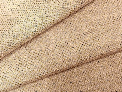 平和屋着物▽本塩沢　単衣　霞文　正絹　逸品　AABB2095fy