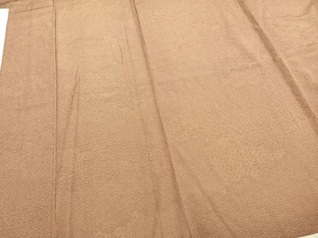 平和屋着物▽江戸小紋 単衣 切嵌花文 正絹 逸品 AABB2104fy
