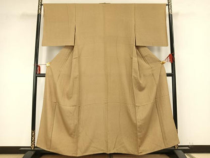 平和屋着物▽江戸小紋 単衣 花小紋柄 正絹 逸品 AABB2107fy