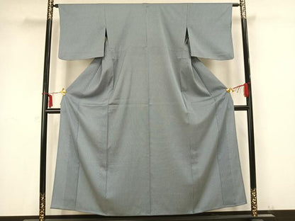 平和屋着物▽江戸小紋 単衣 角通し 洗える着物 AABB2176fy