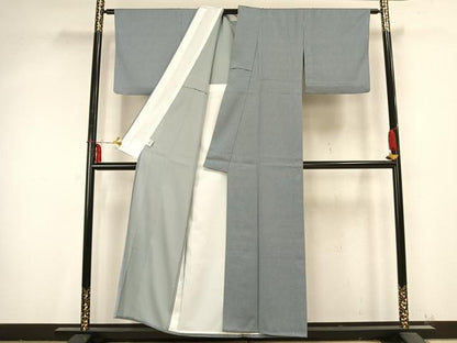 平和屋着物▽江戸小紋 単衣 角通し 洗える着物 AABB2176fy
