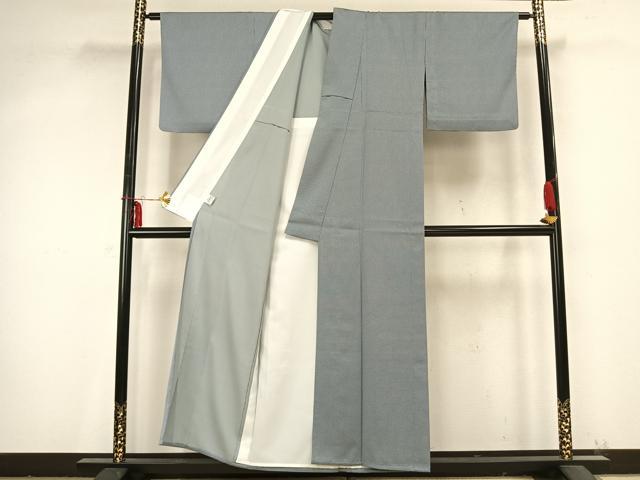 平和屋着物▽江戸小紋 単衣 角通し 洗える着物 AABB2176fy