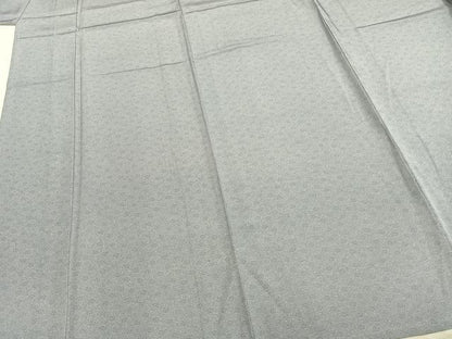 平和屋着物▽江戸小紋 単衣 花唐草文 正絹 逸品 AABB2182fy