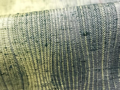 平和屋着物▽上質な紬 単衣 間道 やまと誂製 正絹 逸品 未使用 AABB2187fy