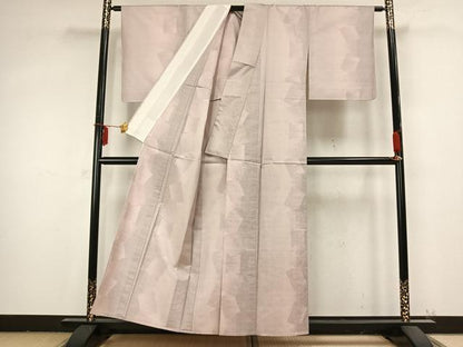 平和屋着物▽本場大島紬 単衣 9マルキ 植物染 色紙重ね文 木邑大島紬織物謹製 証紙付き 正絹 逸品 未使用 AABB2191fy