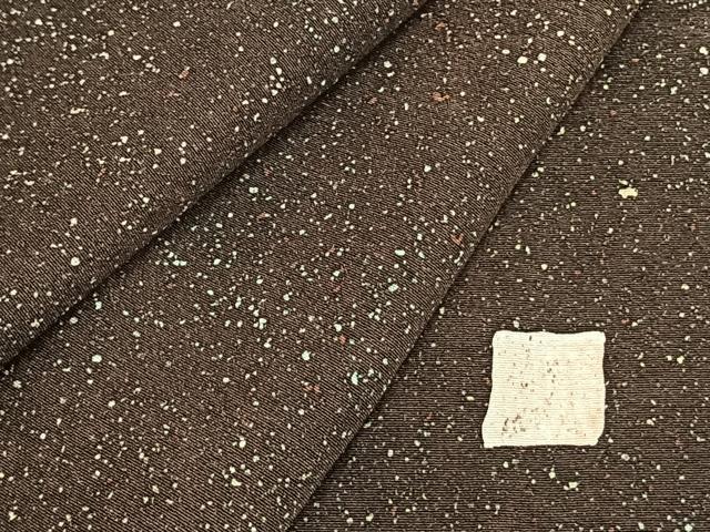 平和屋着物▽上質な小紋 単衣 作家物 散らし文 正絹 逸品 AABB2200fy