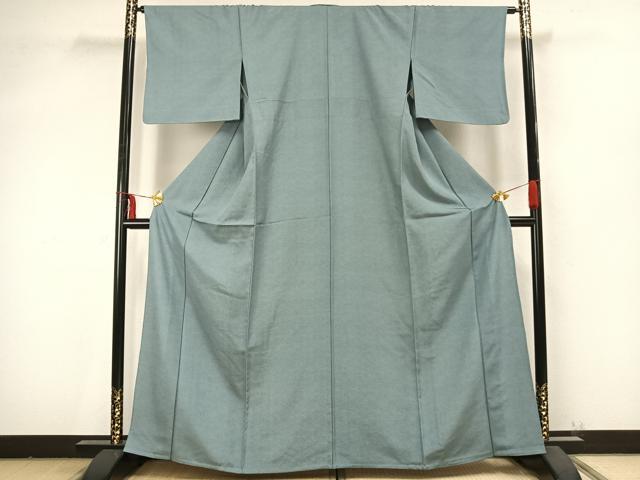平和屋着物▽江戸小紋 単衣 鮫小紋柄 正絹 逸品 AABB2207fy
