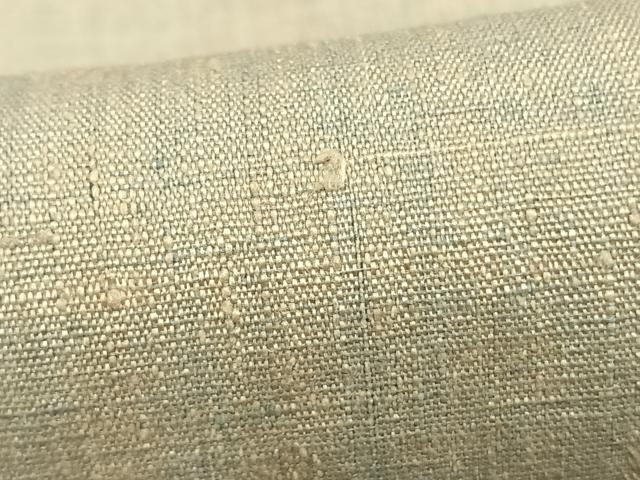 平和屋着物▽上質な紬 単衣 霞文 正絹 逸品 AABB2209fy