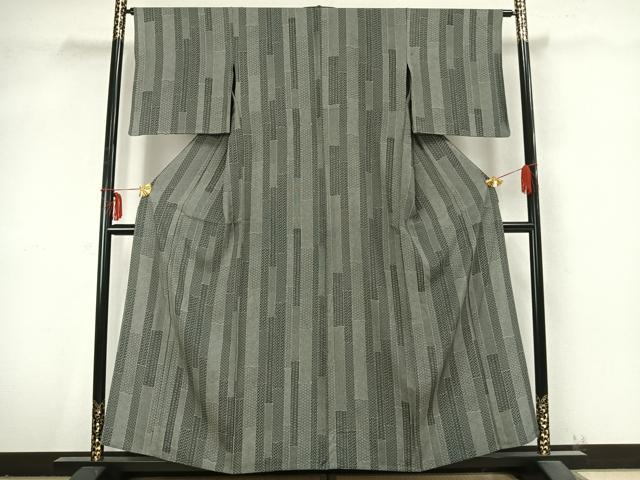 平和屋着物▽江戸小紋 単衣 小紋柄 正絹 逸品 AABB2216fy