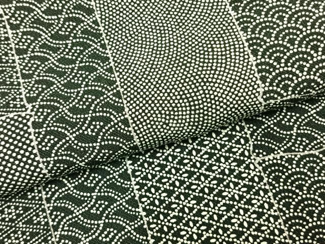 平和屋着物▽江戸小紋 単衣 小紋柄 正絹 逸品 AABB2216fy