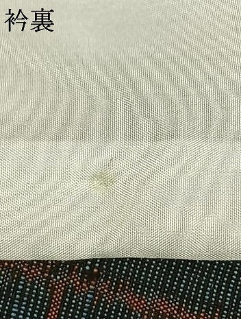 平和屋着物▽上質な紬 単衣 色紙重ね文 正絹 逸品 未使用 AABB2226fy