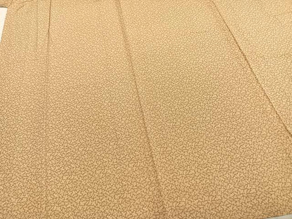 平和屋着物▽江戸小紋 単衣 葉尽くし 正絹 逸品 AABB2234fy