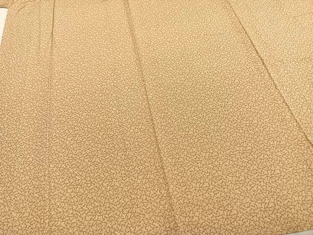 平和屋着物▽江戸小紋 単衣 葉尽くし 正絹 逸品 AABB2234fy
