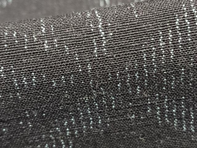 平和屋着物▽上質な紬 単衣 ふくら雀 正絹 逸品 AABB2240fy