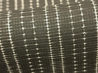 平和屋着物▽本場大島紬 単衣 縞 正絹 逸品 AABB2280fy