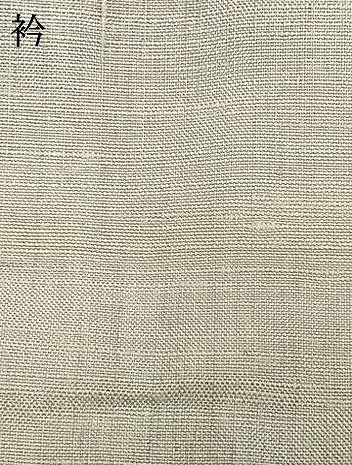平和屋着物▽小千谷紬　単衣　雪輪草花文　正絹　逸品　AABB2287fy
