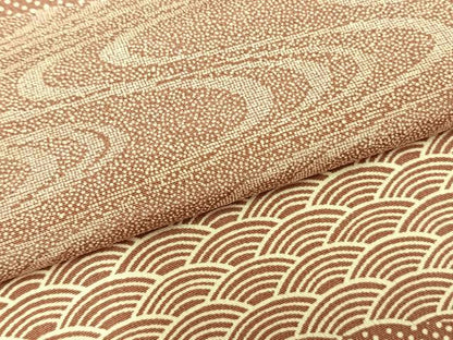 平和屋着物▽訪問着 単衣 流水文 正絹 逸品 未使用 AABB2291fy