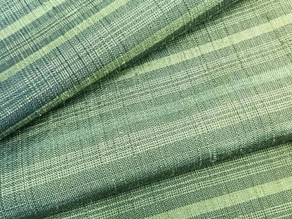 平和屋着物▽上質な紬 単衣 横縞 正絹 逸品 AABB2292fy