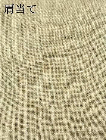 平和屋着物▽男性 お召 単衣 霞文 正絹 逸品 AABB2299fy