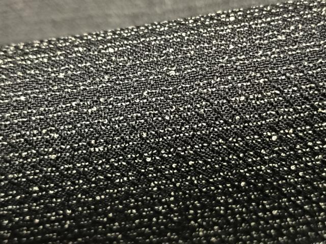 平和屋着物▽男性 お召 単衣 霞文 正絹 逸品 AABB2299fy