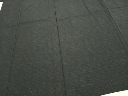 平和屋着物▽男性　お召　単衣　アンサンブル　霞文　正絹　逸品　AABB2300fy