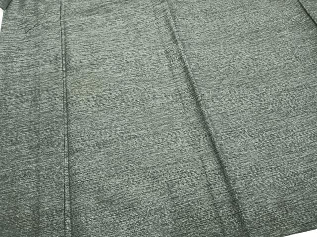 平和屋着物▽男性 お召 単衣 霞文 正絹 逸品 AABB2301fy