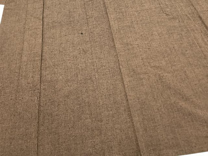 平和屋着物▽男性　紬　単衣　霞文　正絹　逸品　AABB2303fy