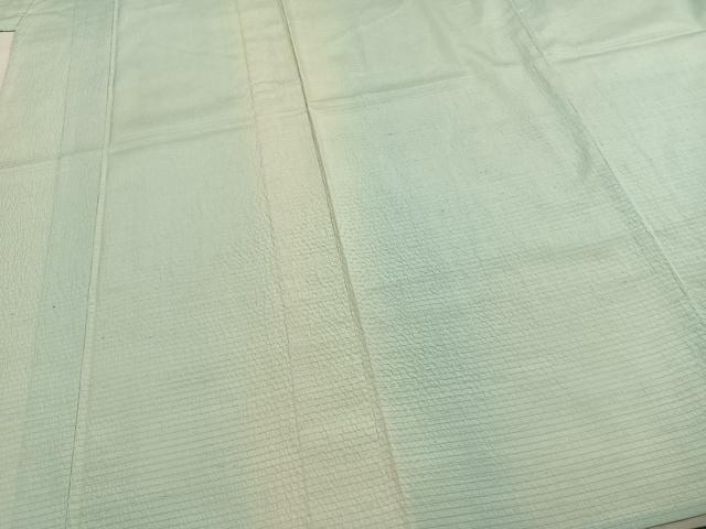 平和屋着物▽上質な紬 単衣 霞文 正絹 逸品 AABB2304fy