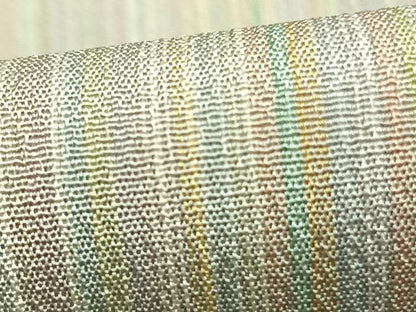 平和屋着物▽本塩沢 やまだ織 200色 単衣 縞 伊勢丹扱い 正絹 逸品 AABB2305fy