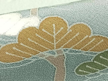 平和屋着物▽訪問着 単衣 作家物 松 正絹 逸品 AABB2306fy