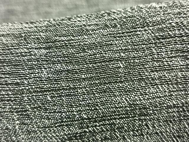 平和屋着物▽上質な紬 単衣 霞文 正絹 逸品 AABB2308fy