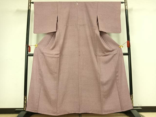 平和屋着物▽江戸小紋 単衣 作家物 花尽くし 正絹 逸品 AABB2312fy