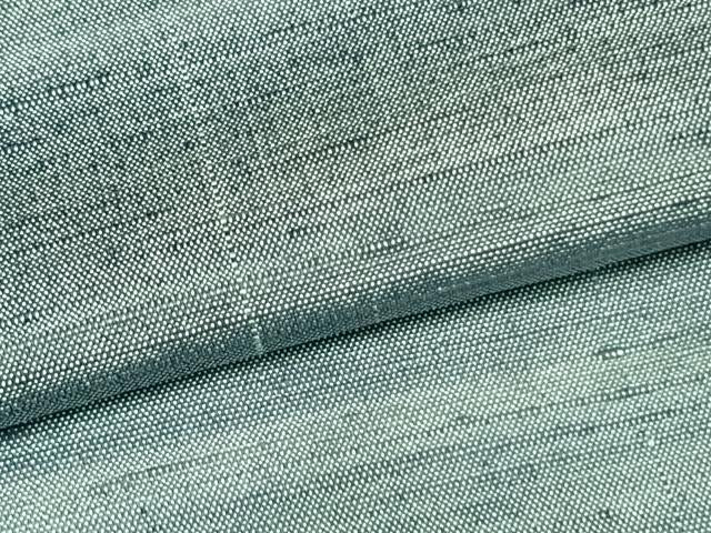 平和屋着物▽上質な紬 単衣 横段文 正絹 逸品 AABB2314fy