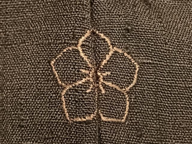 平和屋着物▽上質な紬 単衣 色無地 憲法色 正絹 逸品 AABB2327fy