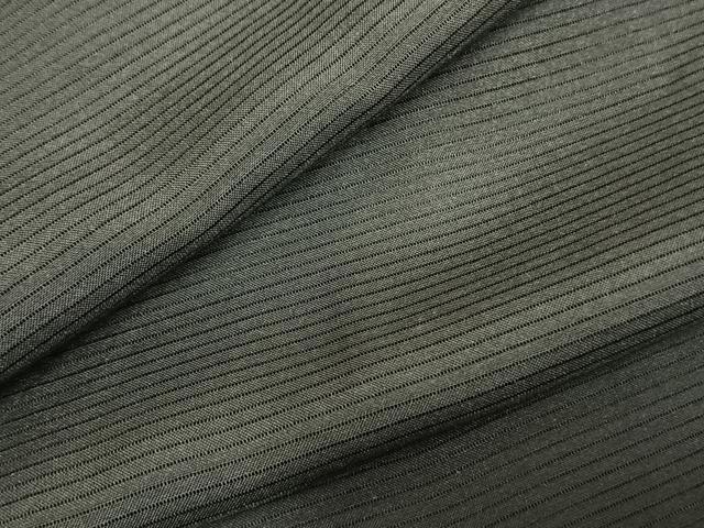 平和屋着物▽男性 黒紋付 長羽織 スリーシーズン 春夏秋 塵除け 正絹 逸品 AABB2358fy