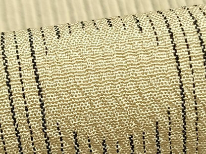 平和屋着物▽本塩沢　単衣　散らし文　正絹　逸品　AABB2368fy