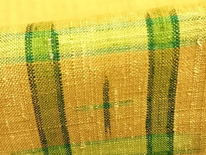 平和屋着物▽上質な紬 単衣 絣柄 正絹 逸品 AABB2377fy