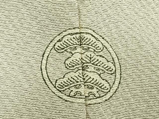 平和屋着物▽訪問着 単衣 総刺繍 草花文 正絹 逸品 AABB2380fy