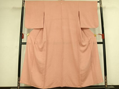 平和屋着物▽江戸小紋 単衣 切嵌花文 正絹 逸品 AABB2384fy