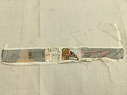 平和屋着物▽本場大島紬 白大島 単衣 三山千力作 証紙付き 正絹 逸品 AABB2391fy