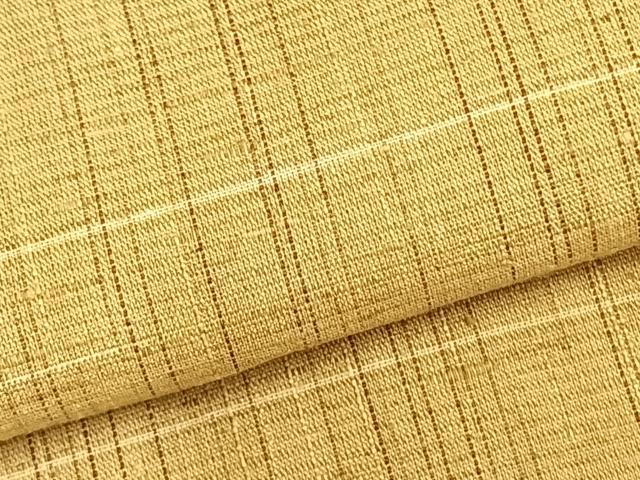 平和屋着物▽上質な紬 単衣 格子 正絹 逸品 AABB2402fy