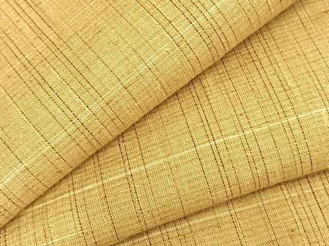 平和屋着物▽上質な紬 単衣 格子 正絹 逸品 AABB2402fy
